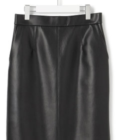 ICB L 【洗える】フェイクレザー ナロースカート