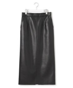 ICB L 【洗える】フェイクレザー ナロースカート