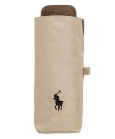 MOONBAT 【WEB限定】POLO RALPH LAUREN(ポロ ラルフローレン) 晴雨兼用日傘 折りたたみ傘 コンパクト PPワンポイント刺繍 一級遮光 遮熱 UV