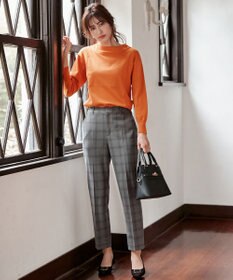 ANY SIS 【保温性あり/洗える】サーモ 2WAYストレッチ テーパード パンツ