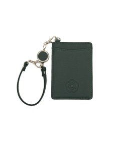 CLATHAS ワッフル リール付きパスケース