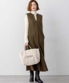 23区 S 【滝沢眞規子さん着用/WEB限定カラーあり】ウーステッドウール リブタートル ニット