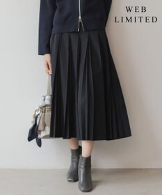 J.PRESS LADIES S 【WEB限定カラーあり】TC ライトタンブラー プリーツ スカート