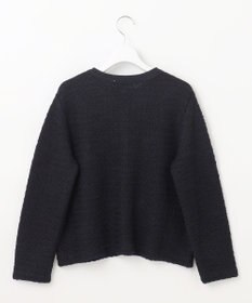 J.PRESS LADIES L 【洗える】TWEEDY ニット ジャケット
