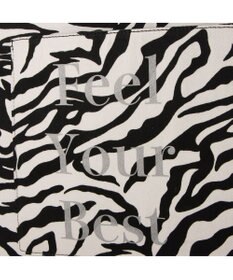 UNBILLION カシュカシュ cachecache / 柄プリント3パーテーショントートバッグ