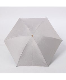 UNBILLION カシュネ cachenez /【晴雨兼用　日傘　UVカット率・遮光率100％生地使用 】PU超軽量プチフラワー刺繍カーボンミニ折りたたみ傘