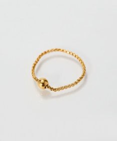 Phoebe 【金属アレルギー対応】ワンドロップメタルチェーンリング