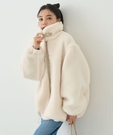 earth music&ecology ボアルーズブルゾン