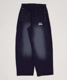 WEGO 【ユニセックス着用ITEM/ウエストゴム】ロゴスウェットパンツ