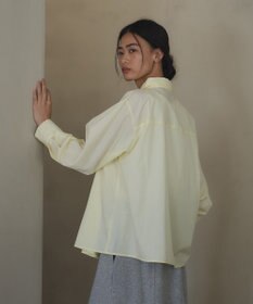 CRAFT STANDARD BOUTIQUE タイ付きタックシャツチュニック