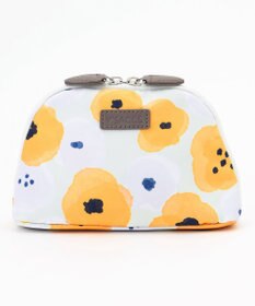 Y'SACCS 総柄プリントハーフムーンポーチ