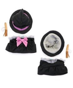 Mother garden しろたん ついてきちゃうマスコット用 着せ替え服 《魔女》 単品