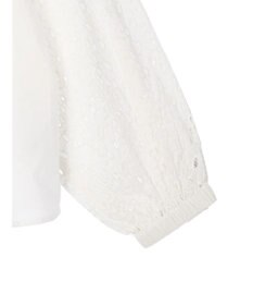 CRAFT STANDARD BOUTIQUE インド綿アイレット刺繍ブラウス