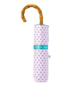 MOONBAT アデリアレトロ×estaa 晴雨兼用日傘 折りたたみ傘 さくら草 UV 一級遮光