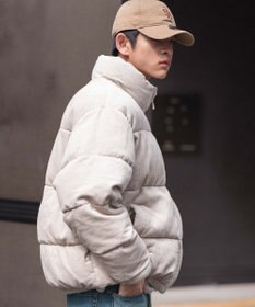 WEGO 【ユニセックス着用ITEM/MLサイズ展開】コーデュロイパファーブルゾン