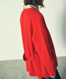 GRACE CONTINENTAL メリノウールニットカーディガン