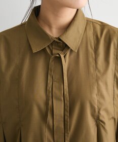 CRAFT STANDARD BOUTIQUE タイ付きタックシャツチュニック
