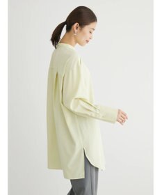 Green Parks イージーケア　比翼ボタンチュニック