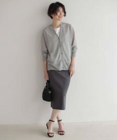J.PRESS LADIES 【WEB限定カラーあり・洗える】Vis/Peスパーク ニット カーディガン