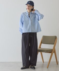 AMERICAN HOLIC ナイロンドロストタックパンツ