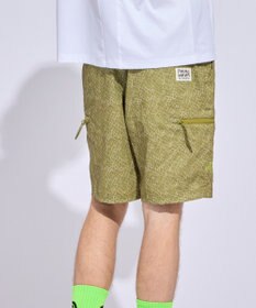 PW CIRCULUS 【MEN】ドライタッチ エレファント総柄プリントショートパンツ ゴルフ