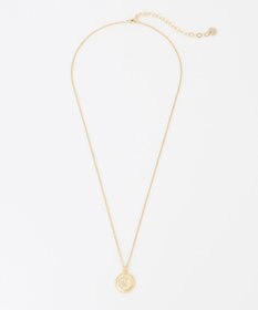 J.PRESS LADIES 【リバーシブル】イニシャルコイン ネックレス