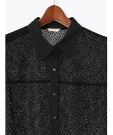 Te chichi クレープメッシュノースリーブシャツ（セットアップ可）