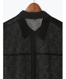 Te chichi クレープメッシュノースリーブシャツ（セットアップ可）