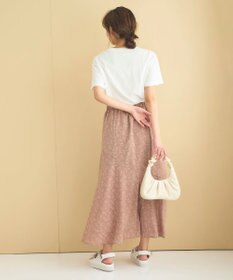 Feroux フラワーモチーフプリント スカート