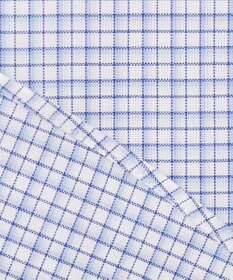 J.PRESS MEN 【EXTRA COMFORT / 形態安定・ストレッチ・抗菌防臭・速乾】ピンオックス ファンシーチェック 半袖シャツ/B.D.