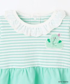 組曲 KIDS 【80-100㎝】シナぷしゅレースカラー チュニック