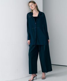 uncrave トリコットシフォン ロングシャツ