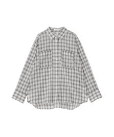 AMERICAN HOLIC シアーチェックシャツ