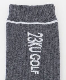 23区GOLF 【WOMEN】ロゴ ハイソックス