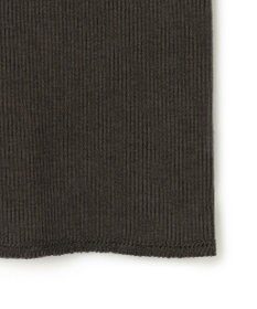 BEIGE， 【BEIGE,ecru/WEB限定・洗える】RIB TOPS /  コットンシルクハイネックトップス
