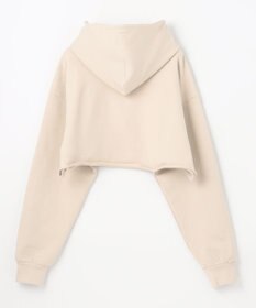 NAVE 【Nave  洗える】裏毛 クロップドパーカー