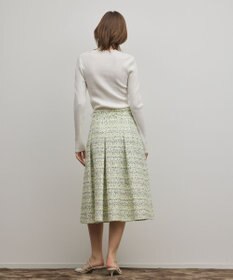 GRACE CONTINENTAL ミックスツイードスカート