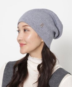 MOONBAT 【WEB限定】FURLA(フルラ)アーチロゴ付き ニット帽 帽子 UVカット 手洗いOK