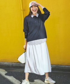 ANY 【接触冷感/UVカット/抗菌防臭/速乾】エニィファンクションシャツブラウス