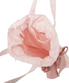 Maison de FLEUR リボンジャカードダブルリボントートバッグ