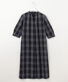 J.PRESS LADIES L 【洗える】コンパクトチェック ワンピース