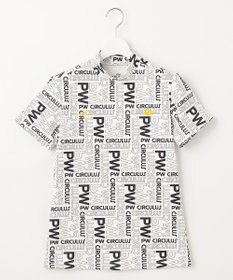 PW CIRCULUS 【UVカット / 吸水速乾 / 伸縮性抜群】【WOMEN】ＰＷロゴ＆チェックモックT ゴルフウェア レディース