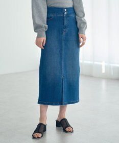 YECCA VECCA ハイウエストデニムスカート