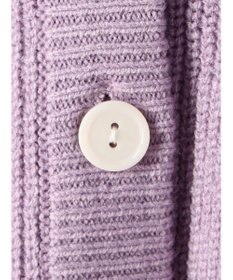 earth music&ecology アンチピリング畦Ｖネックカーディガン