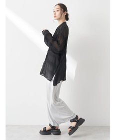 earth music&ecology クシュクシュシアーシャツ