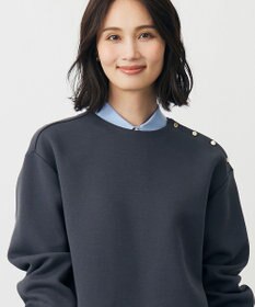 J.PRESS LADIES パールボタン デコカラー 付け襟