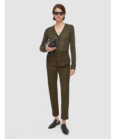 JOSEPH ギャバジンストレッチ　スリムストレートトラウザーズ