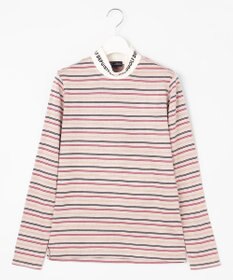 23区GOLF 【WOMEN】エニワイズ ジャガード モックネックシャツ