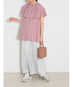 Green Parks ビックカラーナローブラウス