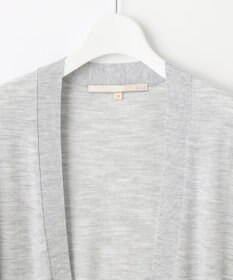 自由区 L 【洗える】CARIAGGI スーパーエクストラファインメリノ ニットカーディガン